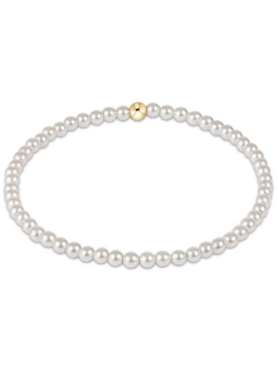 Pearl beaded bracelet