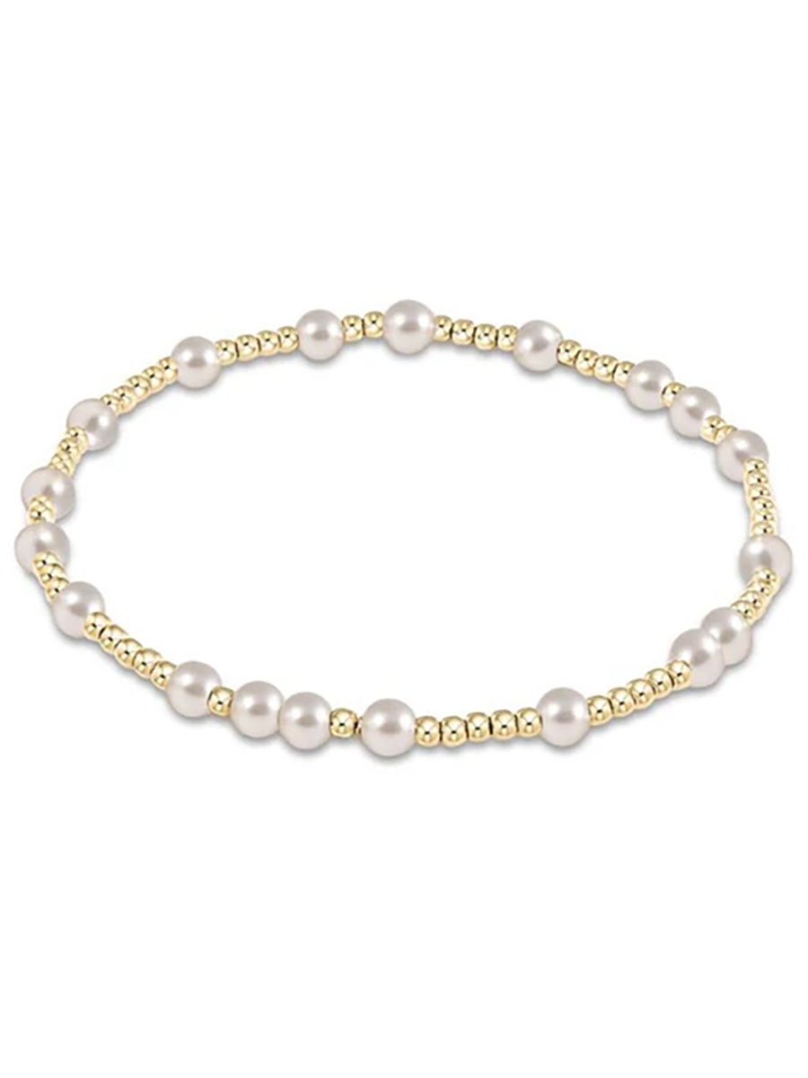 Extends Hope Unwritten Bracelet, Pearl (2 Sizes)