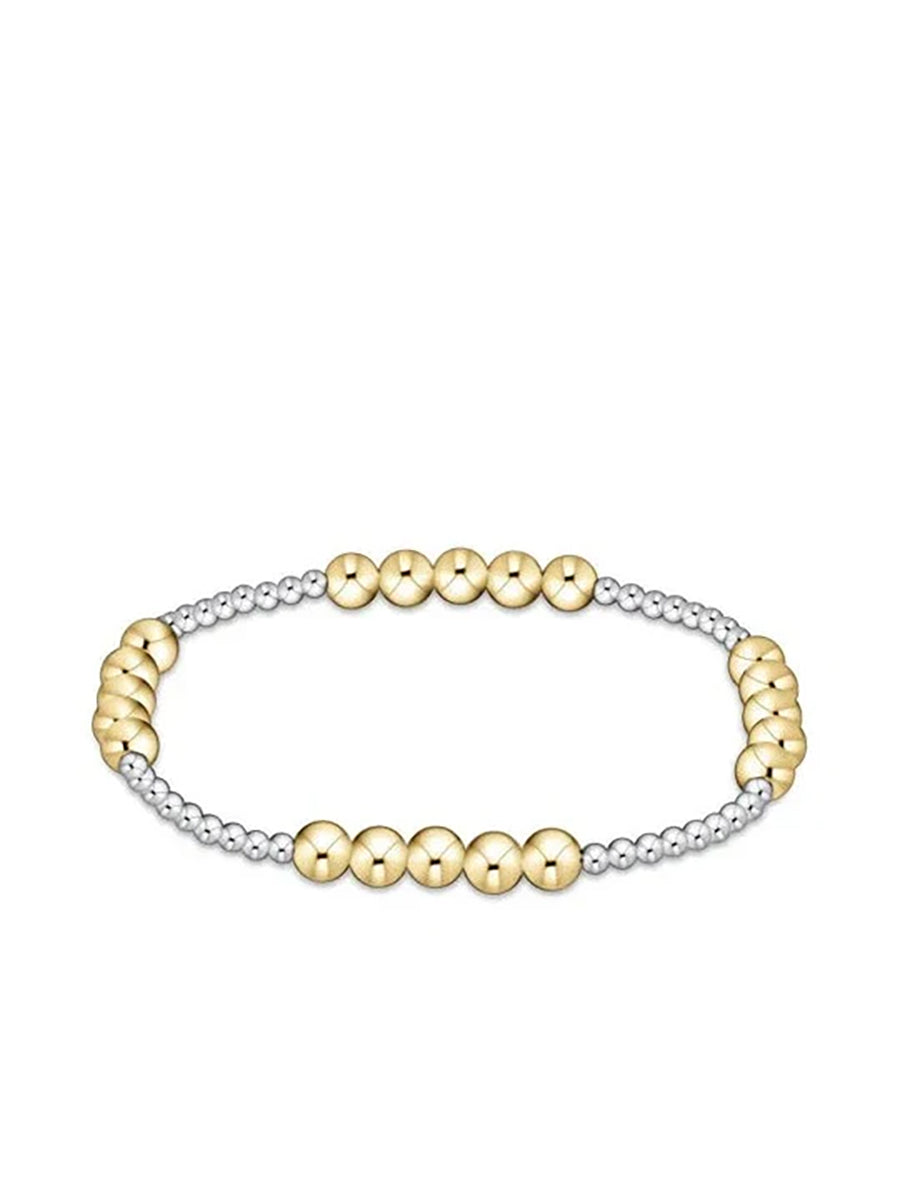 Classic Mixed Metal Blissful Bracelet (3 Sizes)