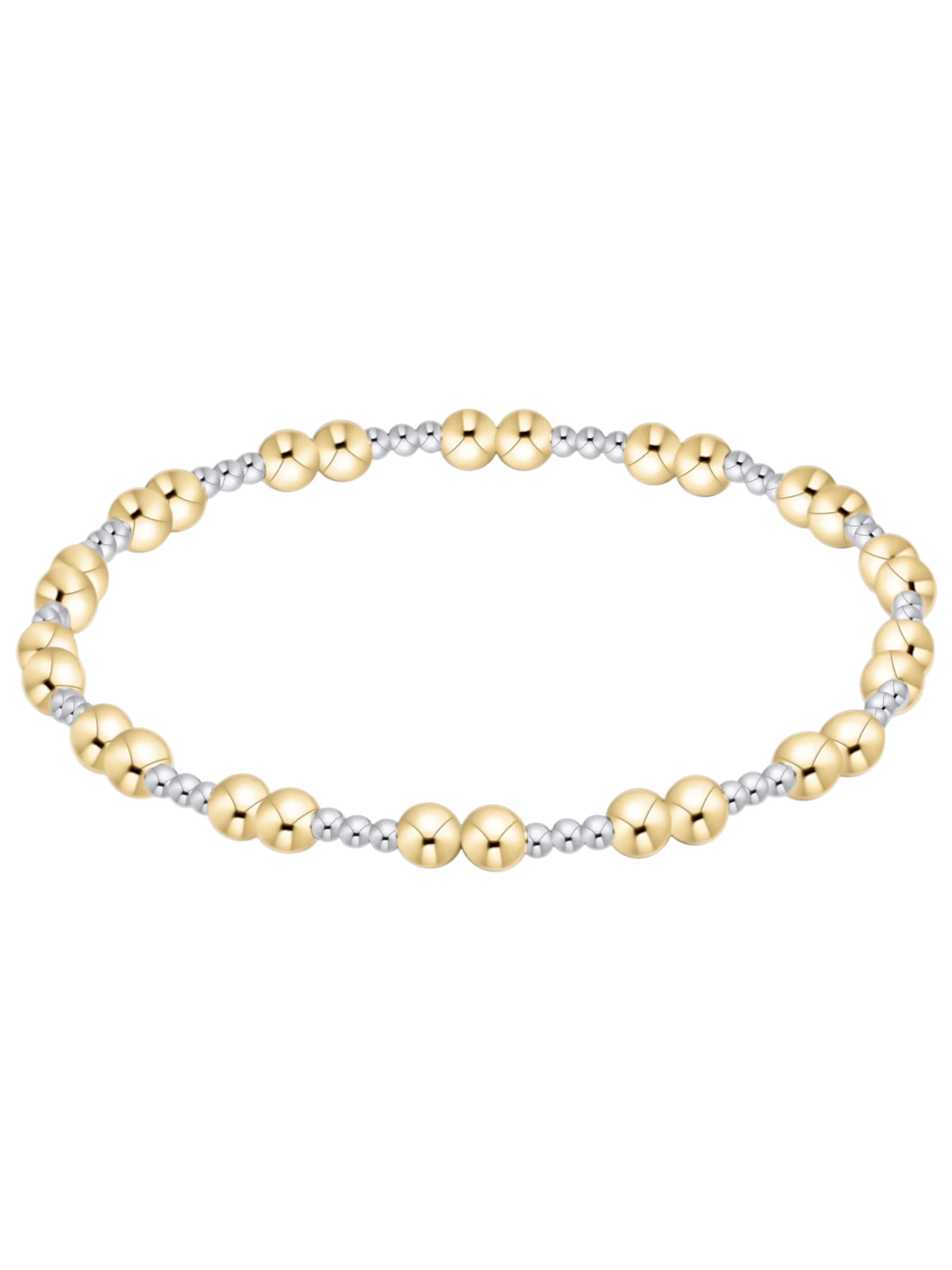 Extends Together Mixed Metal Bracelet (3 Sizes)