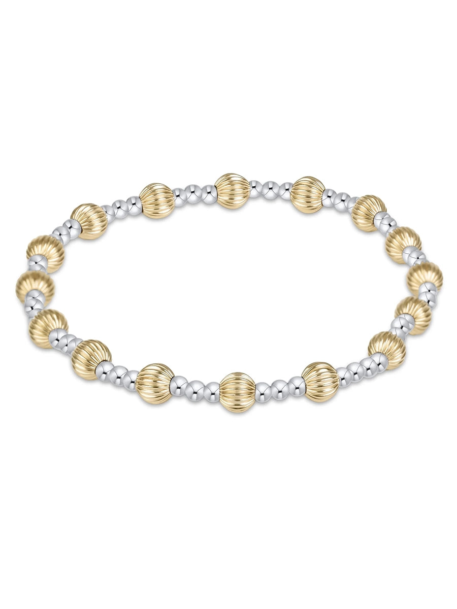 Dignity Sincerity Mixed Metal Bracelet (3 Sizes)