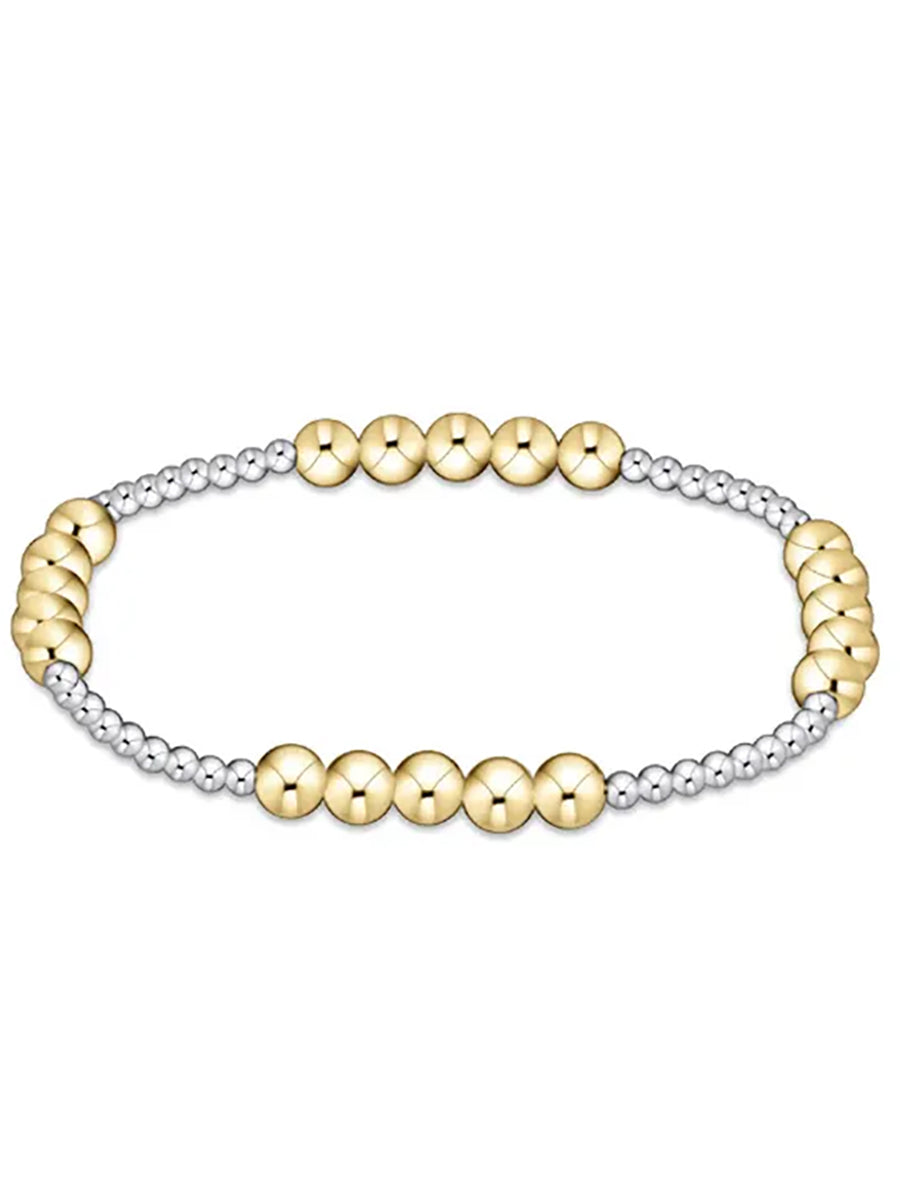 Classic Mixed Metal Blissful Bracelet (3 Sizes)