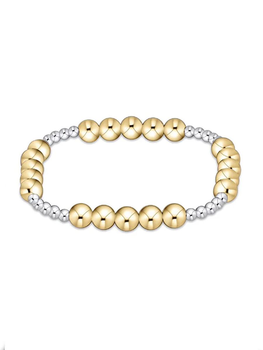 Classic Mixed Metal Blissful Bracelet (3 Sizes)