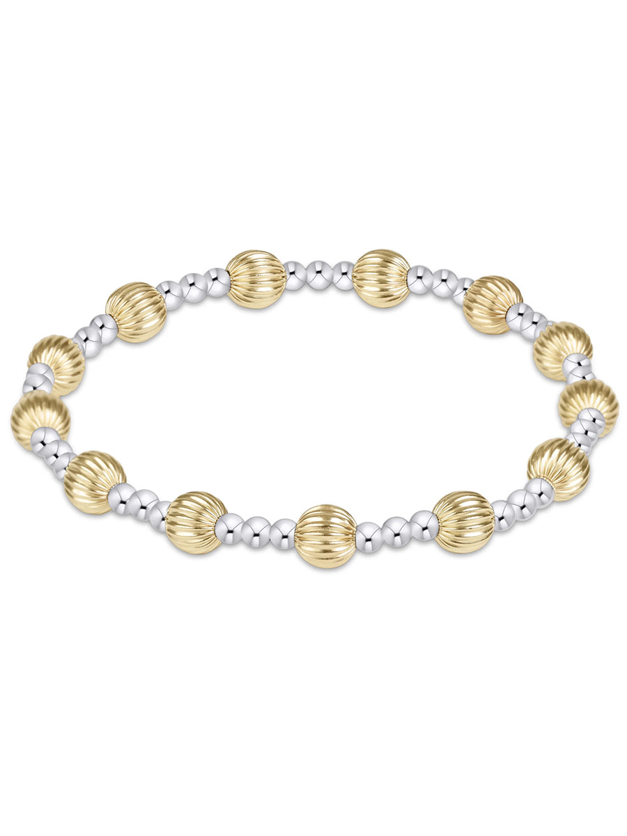 Dignity Sincerity Mixed Metal Bracelet (3 Sizes)