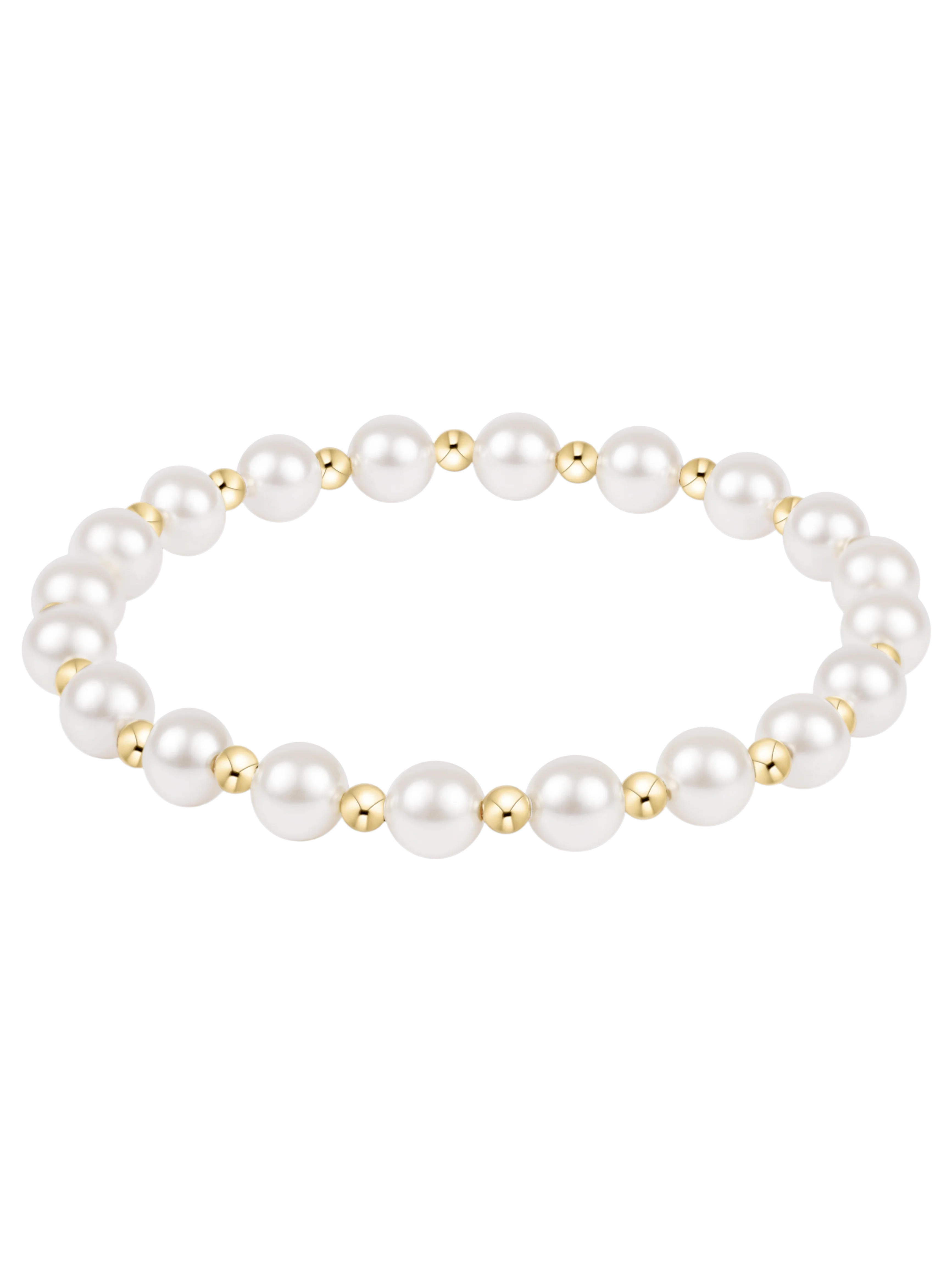 Extends Grateful Pearl Bracelet, Gold (2 Sizes)