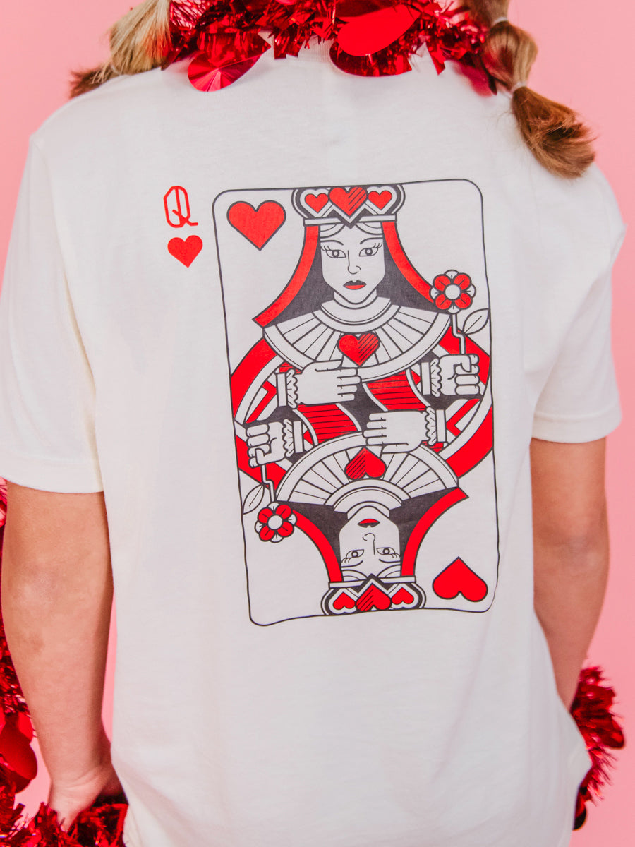 Queen or King of Hearts Short-Sleeve T-Shirt, Youth