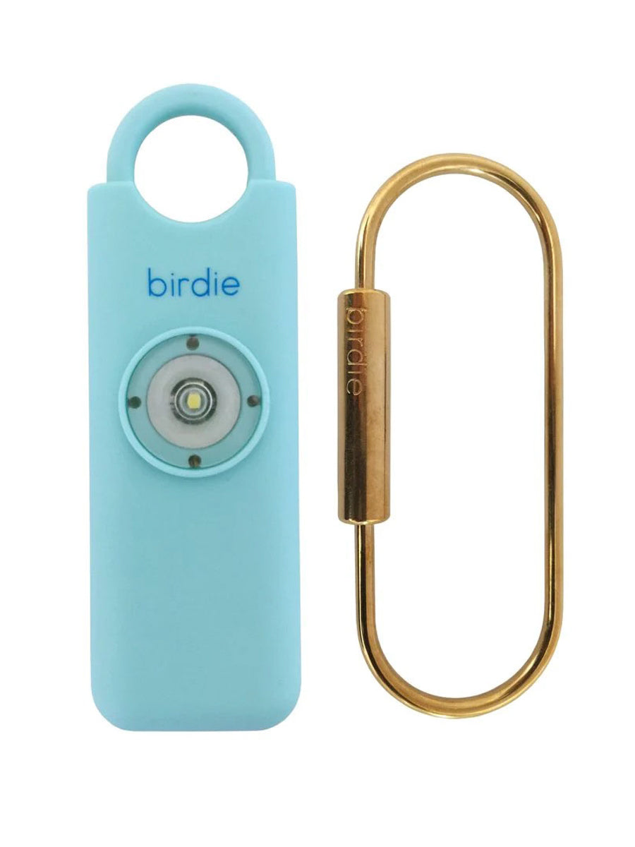 Turquoise Birdie Keychain