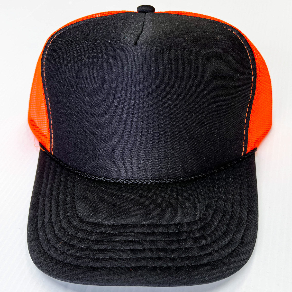 Black cap with Orange