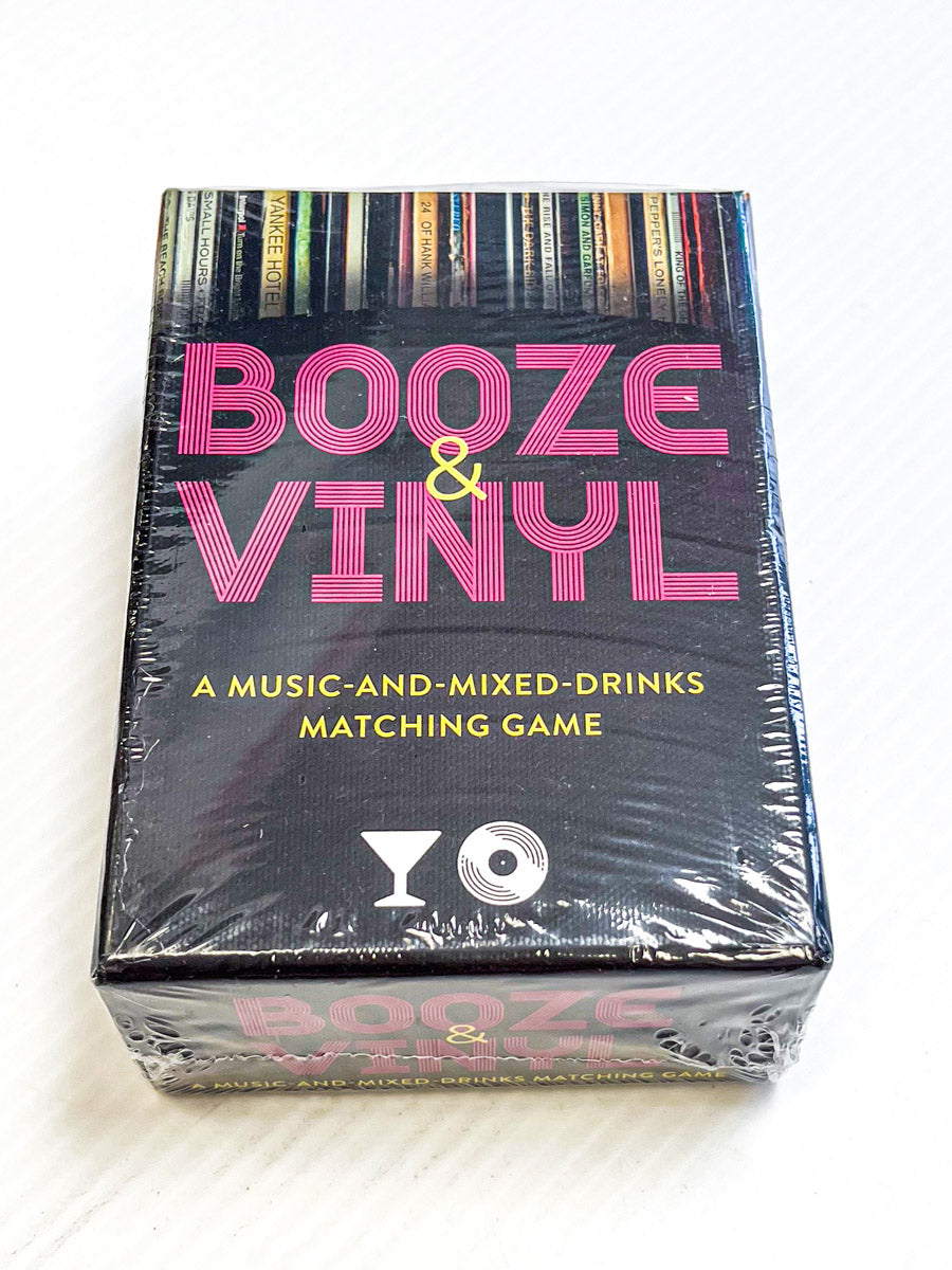 Booze & Vinyl Matching Game