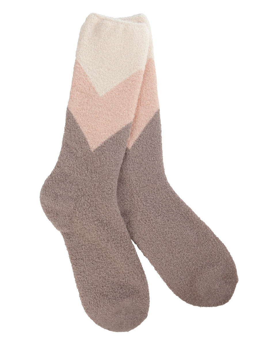 Chevron Colorblock Socks