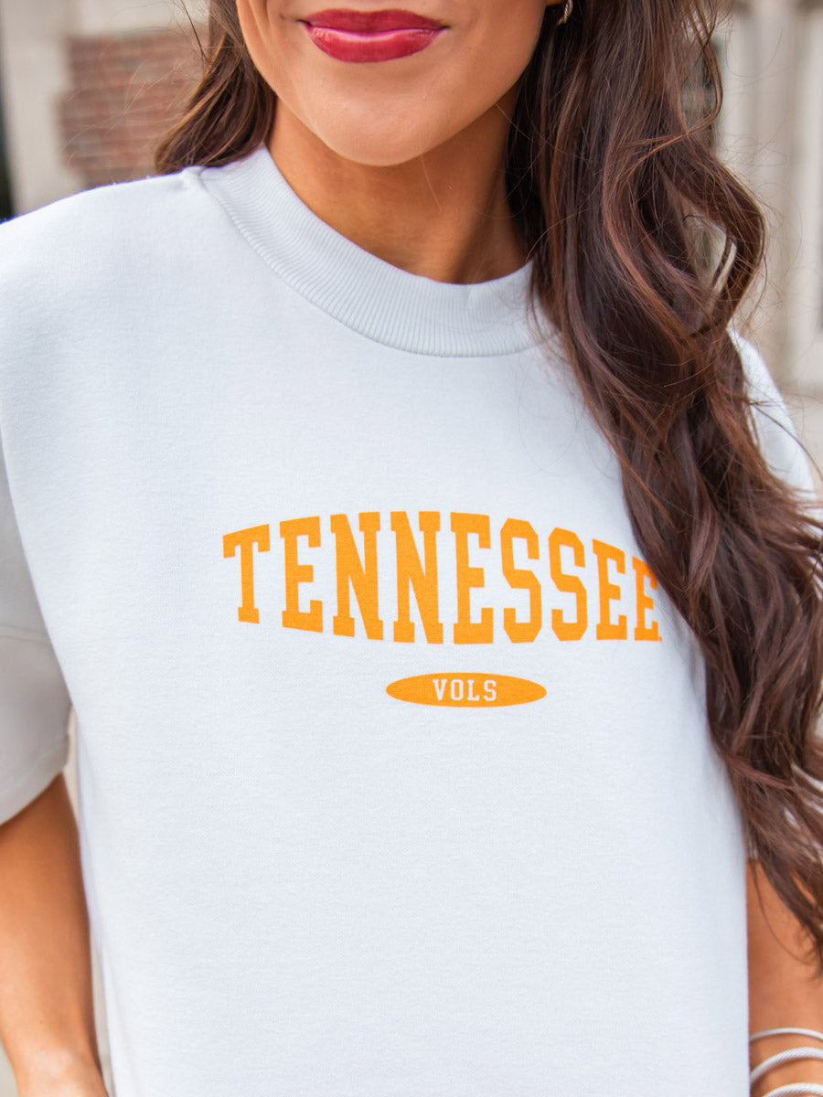 Tennessee Vols Cropped Boxy Top