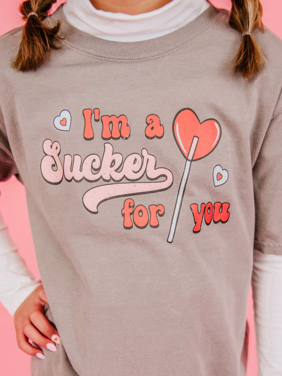 Sucker for You Short-Sleeve T-Shirt, Youth