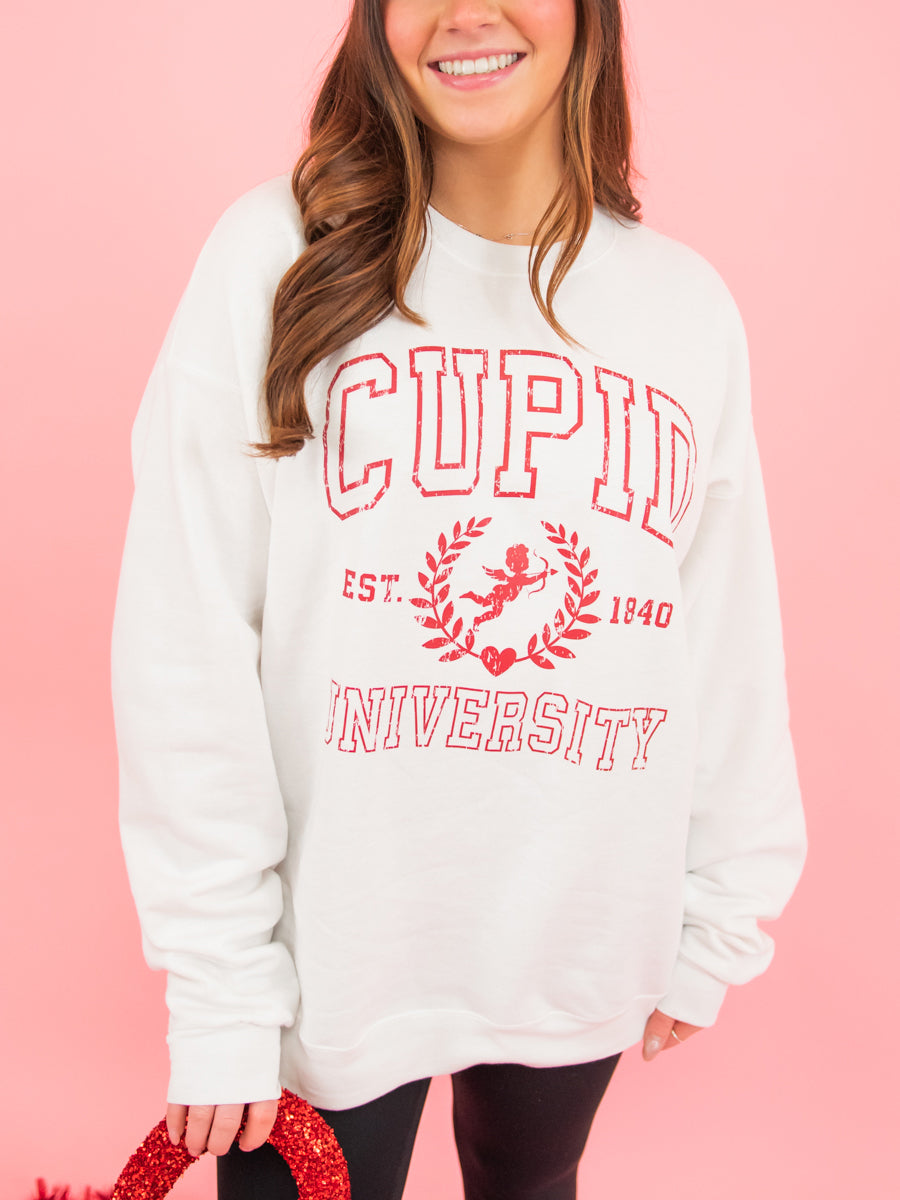 Cupid University Crew Sweatshirt