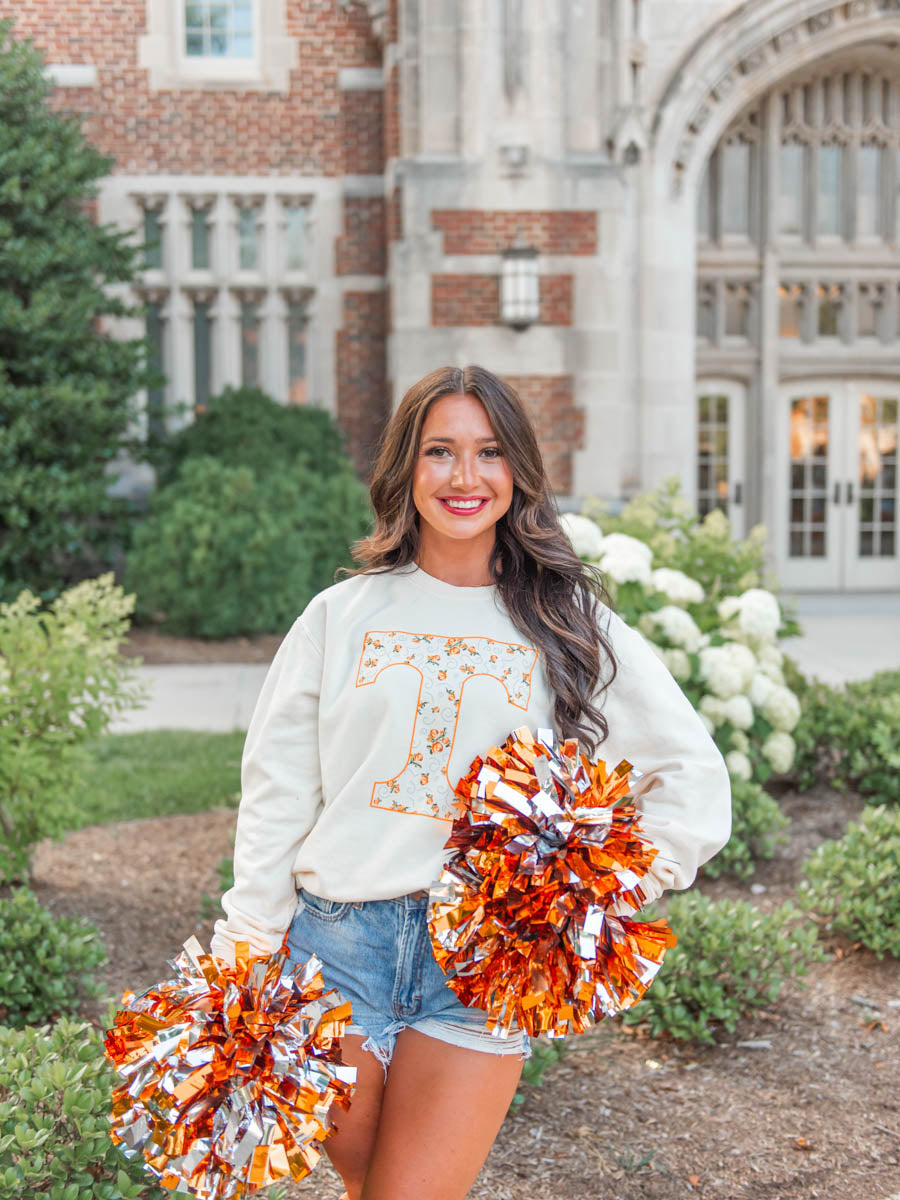 Floral Power T Tennessee Sweatshirt