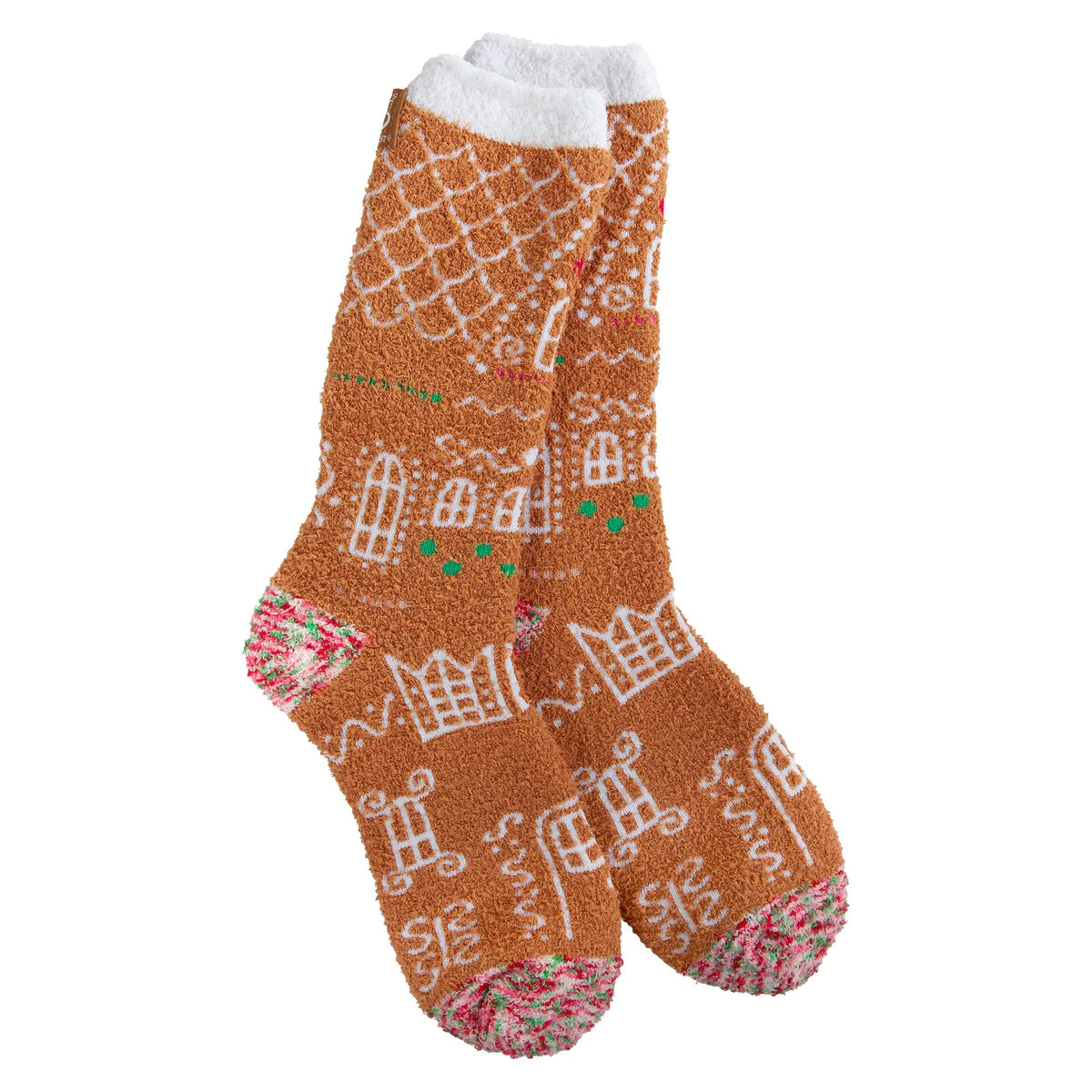 Christmas Gingerbread House Socks