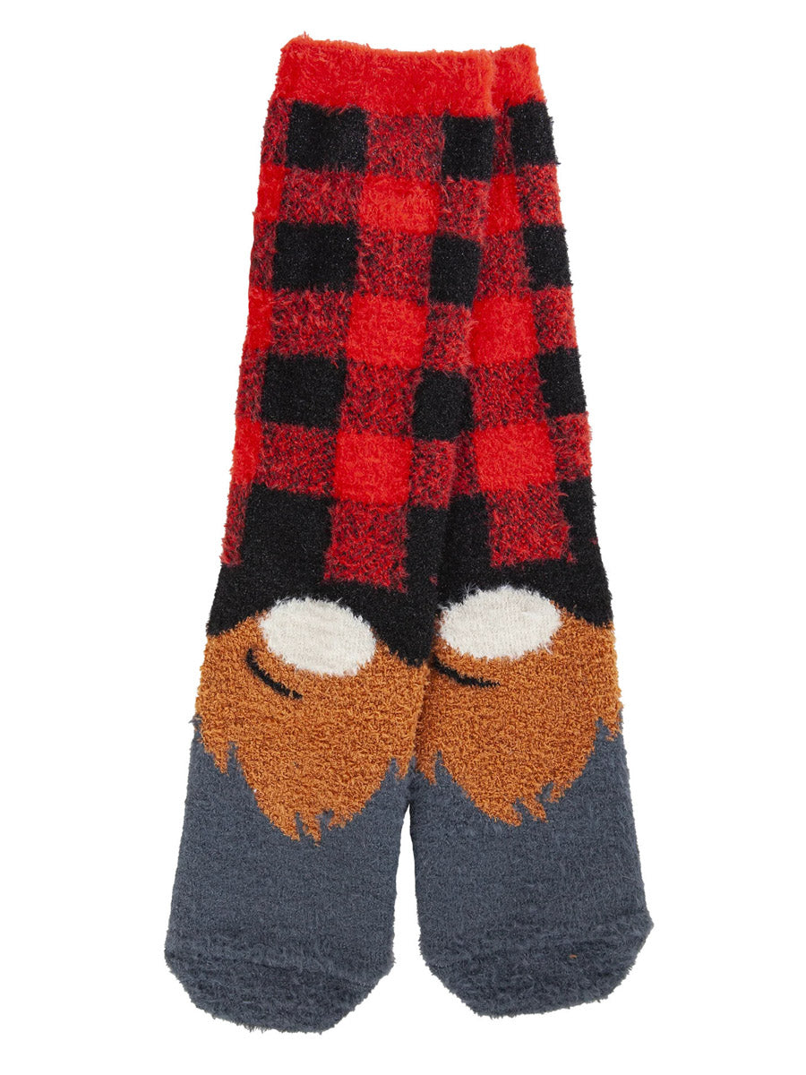 Cute Gnome Lumberjack Socks