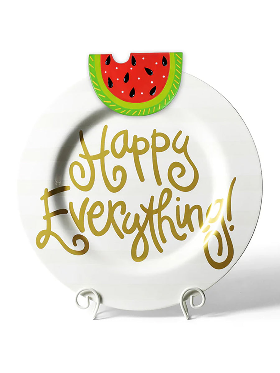 Fun White Round platter