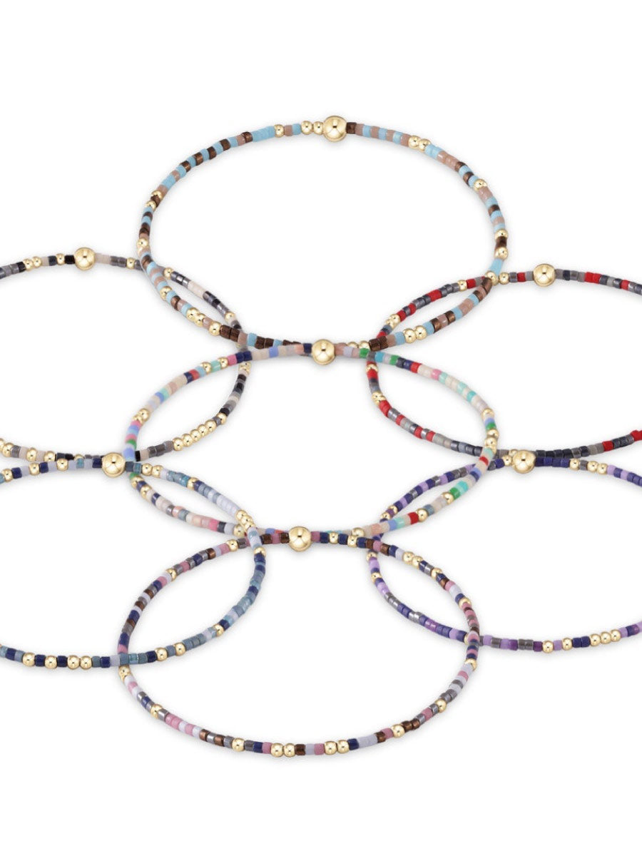 E-Newton Offers Variety of Mixed Color Beaded Bracelets