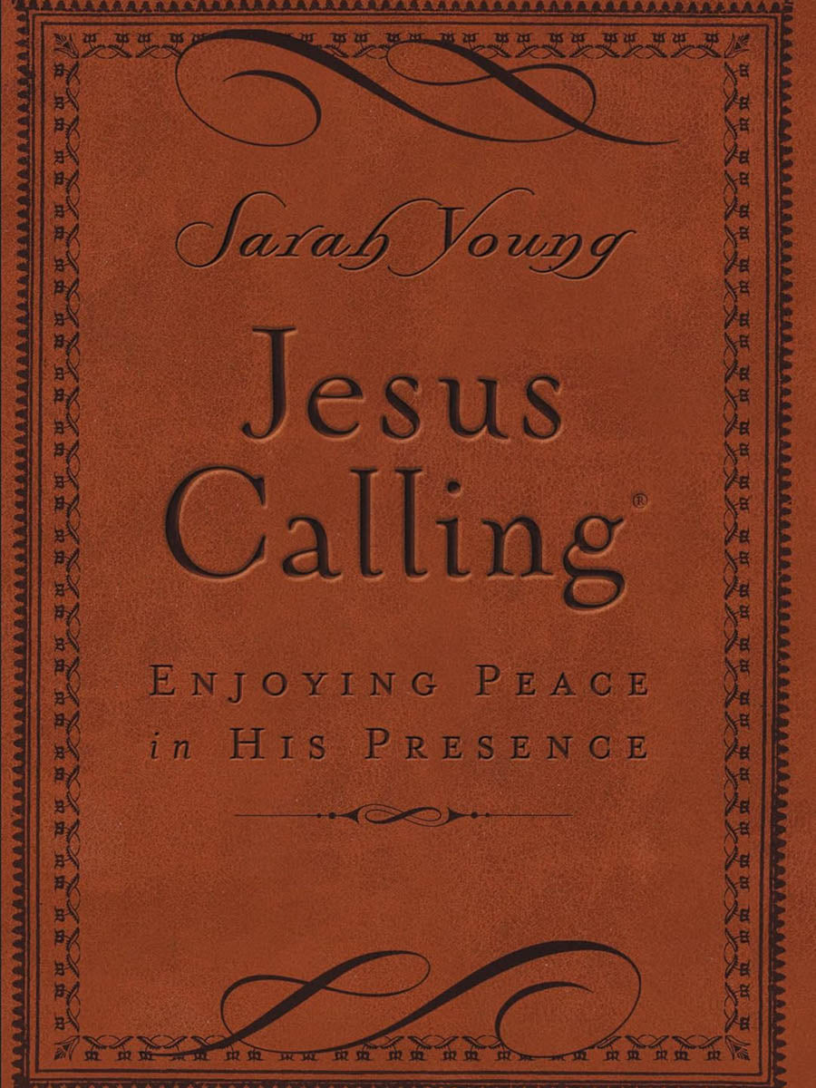 Jesus Calling Leathersoft Book, Deluxe Edition