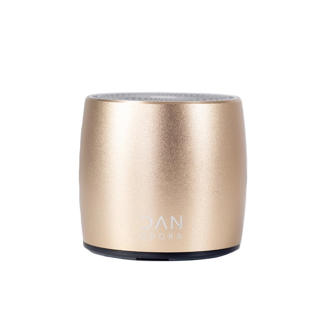 Mini Size Speaker in Soft Shimmering Gold