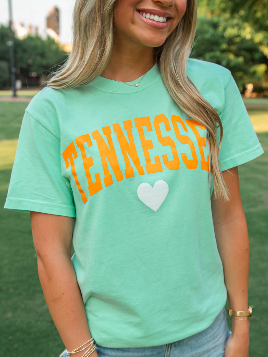 Tennessee Short Sleeve Green Tee