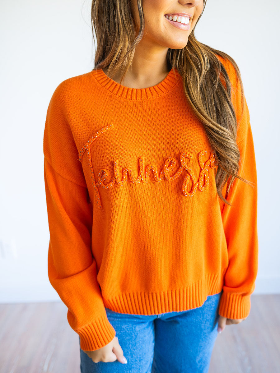 Tennessee beaded sweater