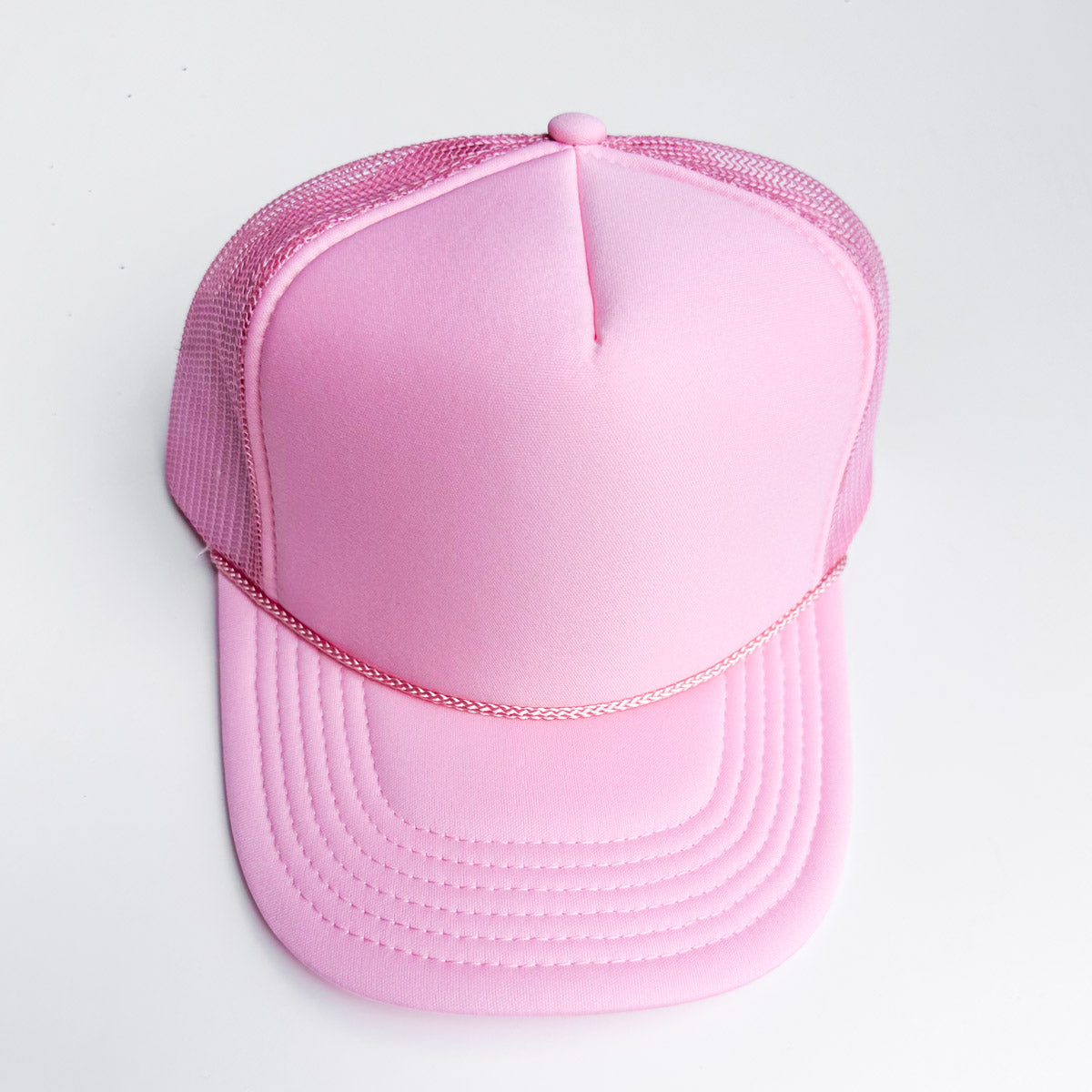 Light Pink Foam Front Cap