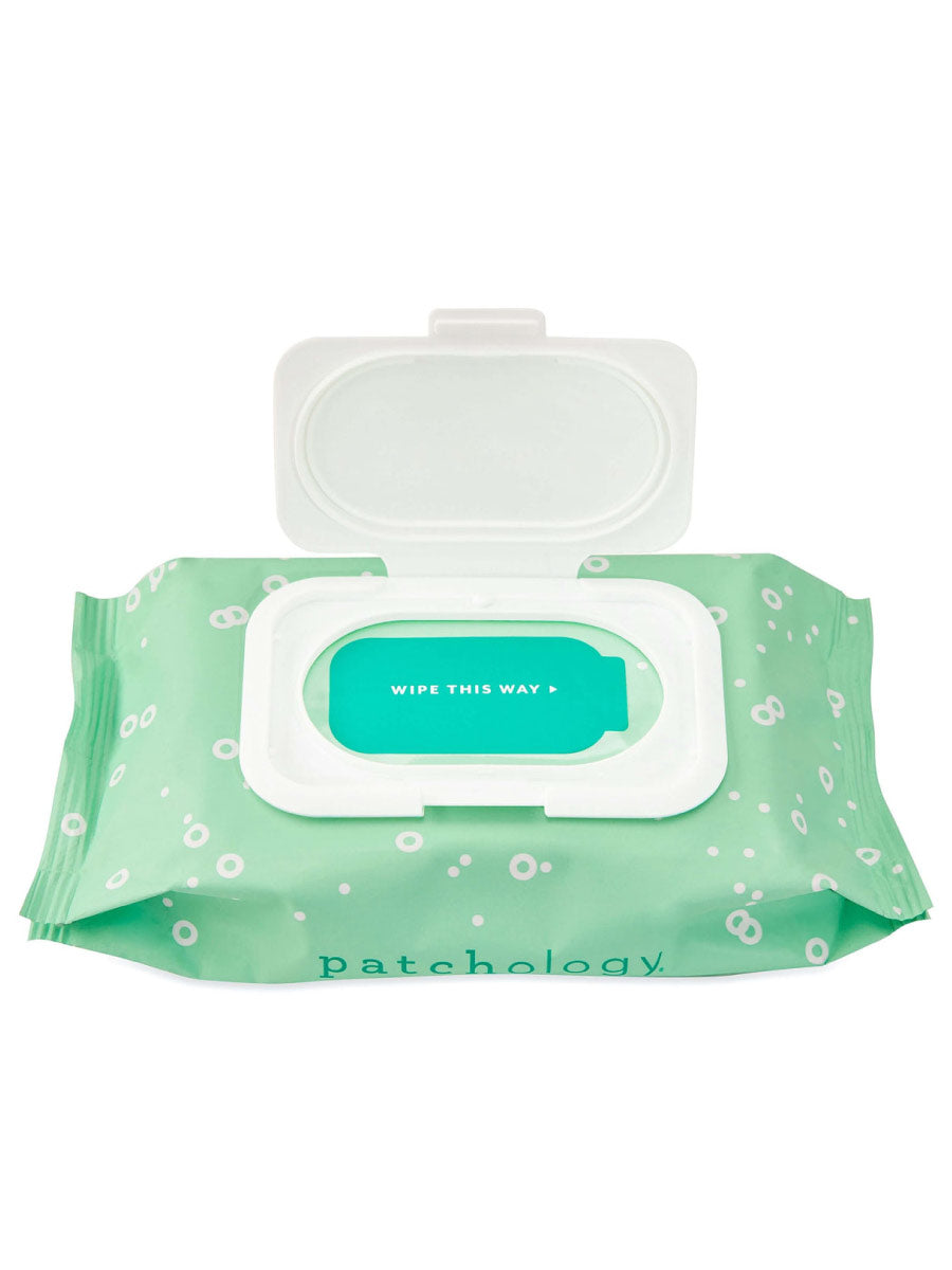 Patchology Face Cleaning Makeup Remover Wipes
