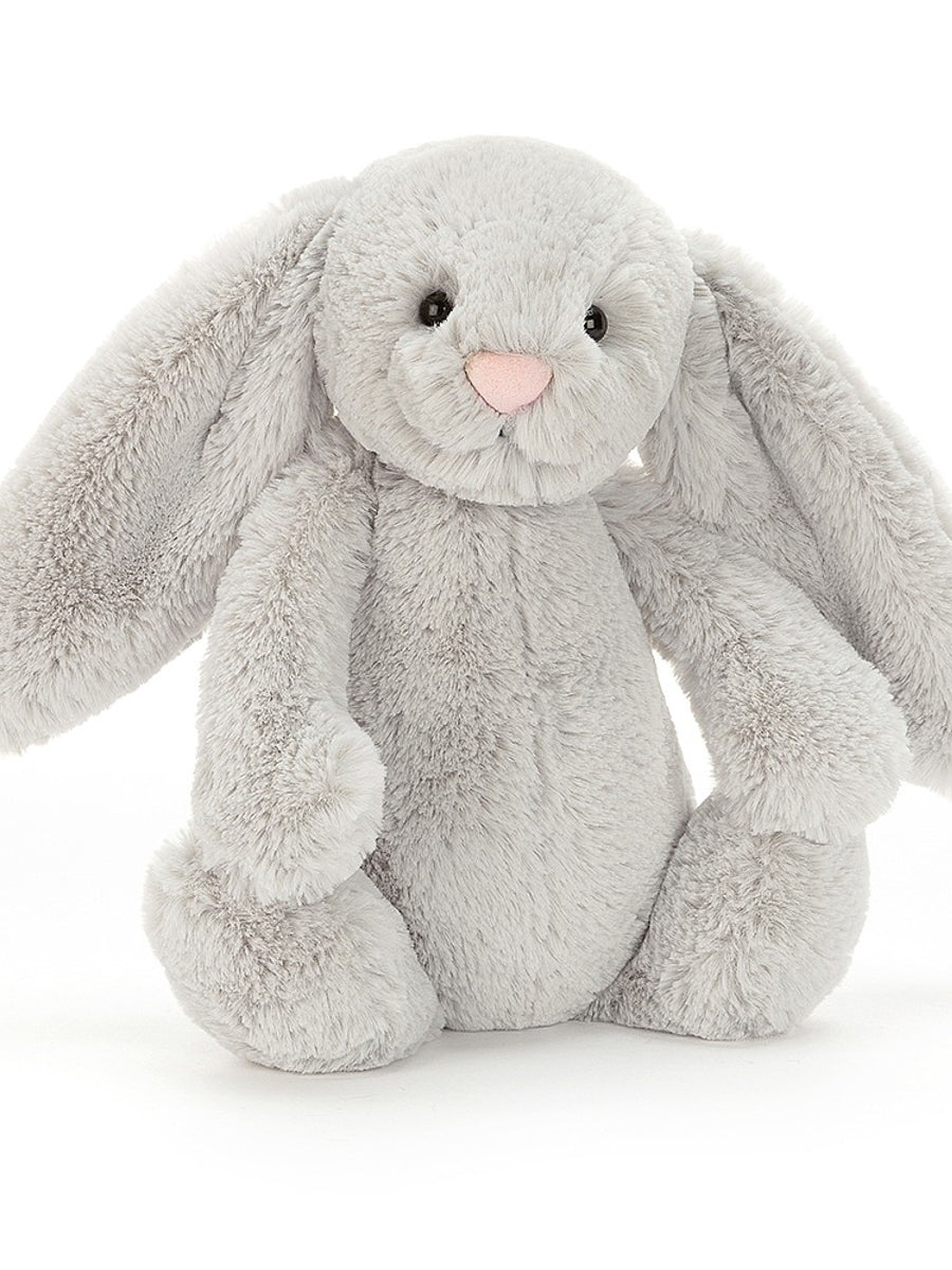 Light Grey Plush Bunny for Babies