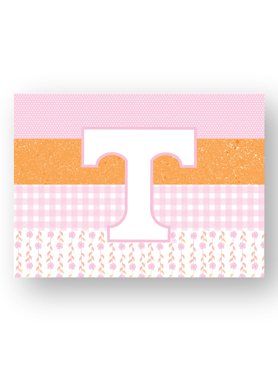Power T Pink and Orange Sticker