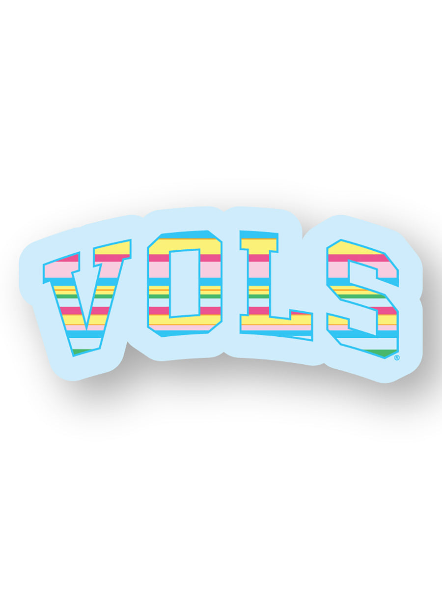 VOLS Multi-Striped Sticker