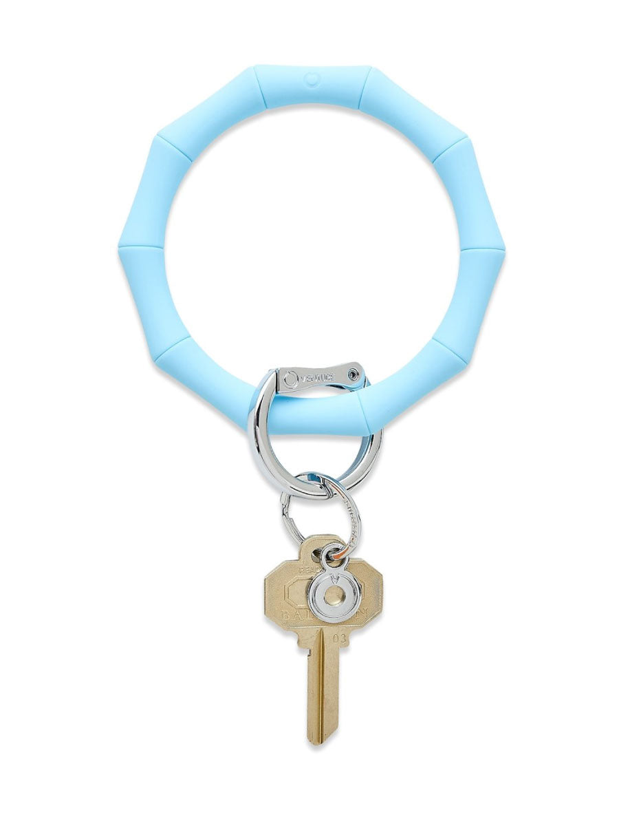 Oventure Keyring in Blue Bamboo