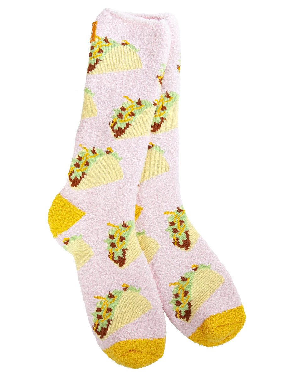 Socks with Taco Design