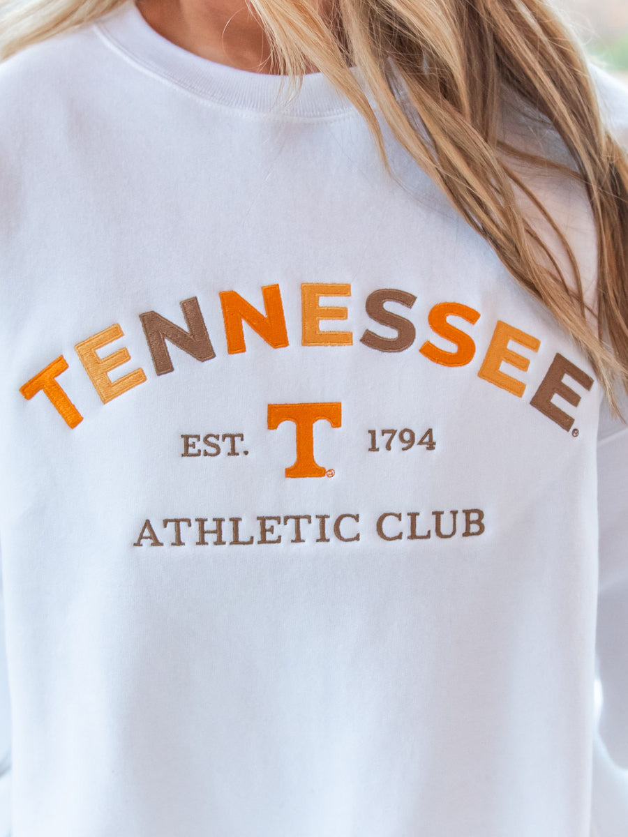 Closeup of Tennessee Athletic Club Crew Design