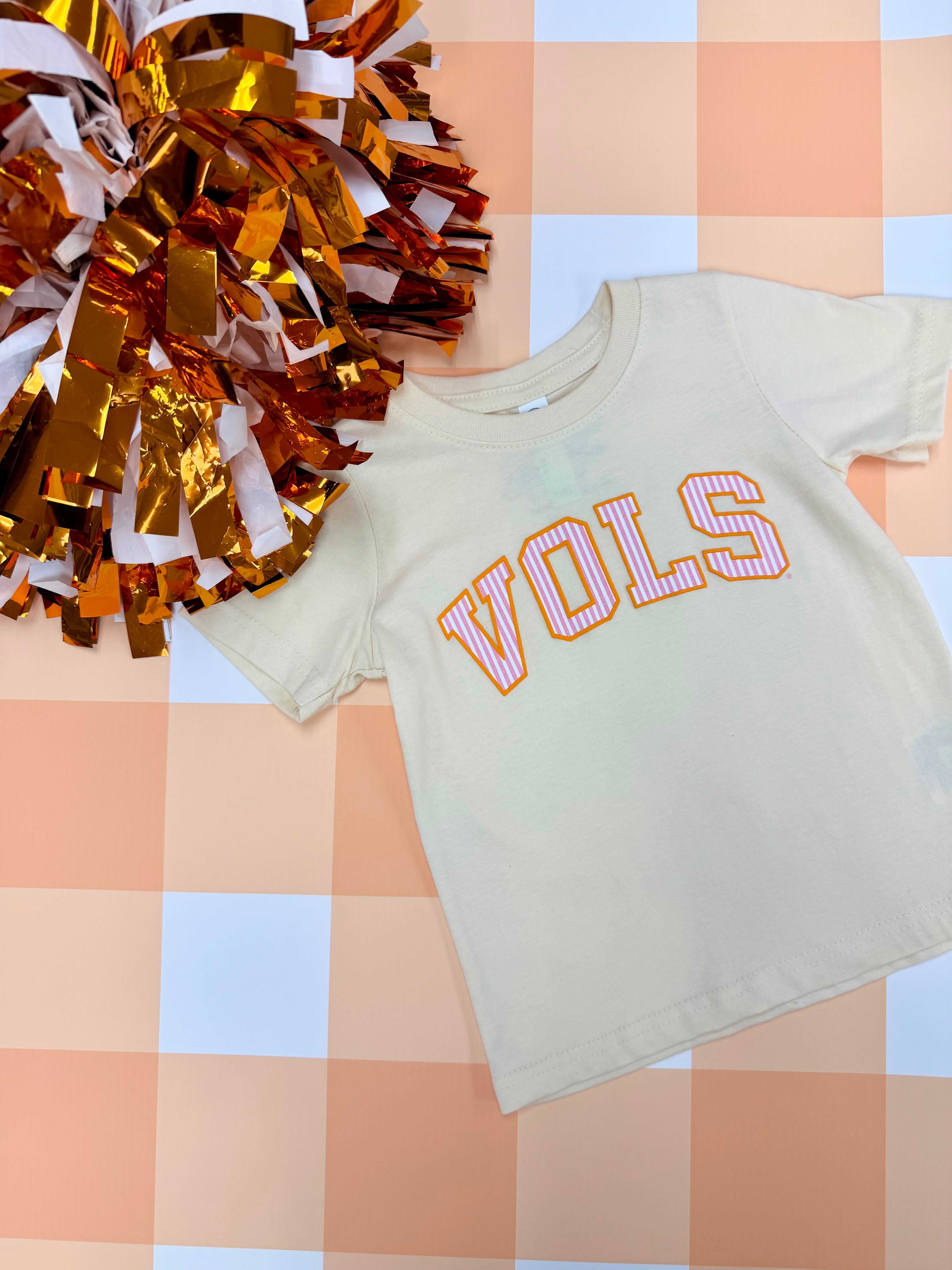 Vols Pink Pinstripe Short-Sleeve T-Shirt, Toddler & Youth