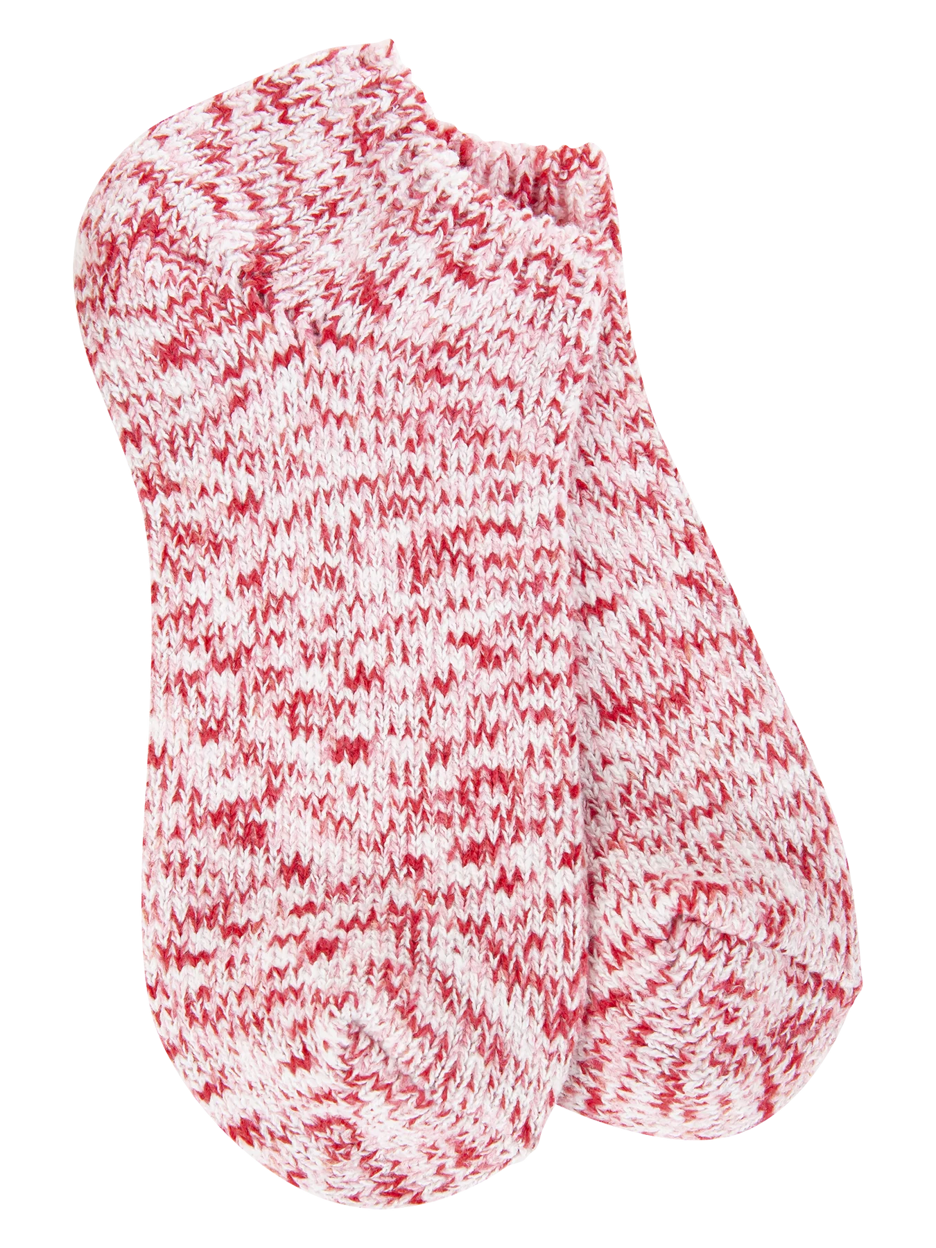 Red Ragg Style Low Socks