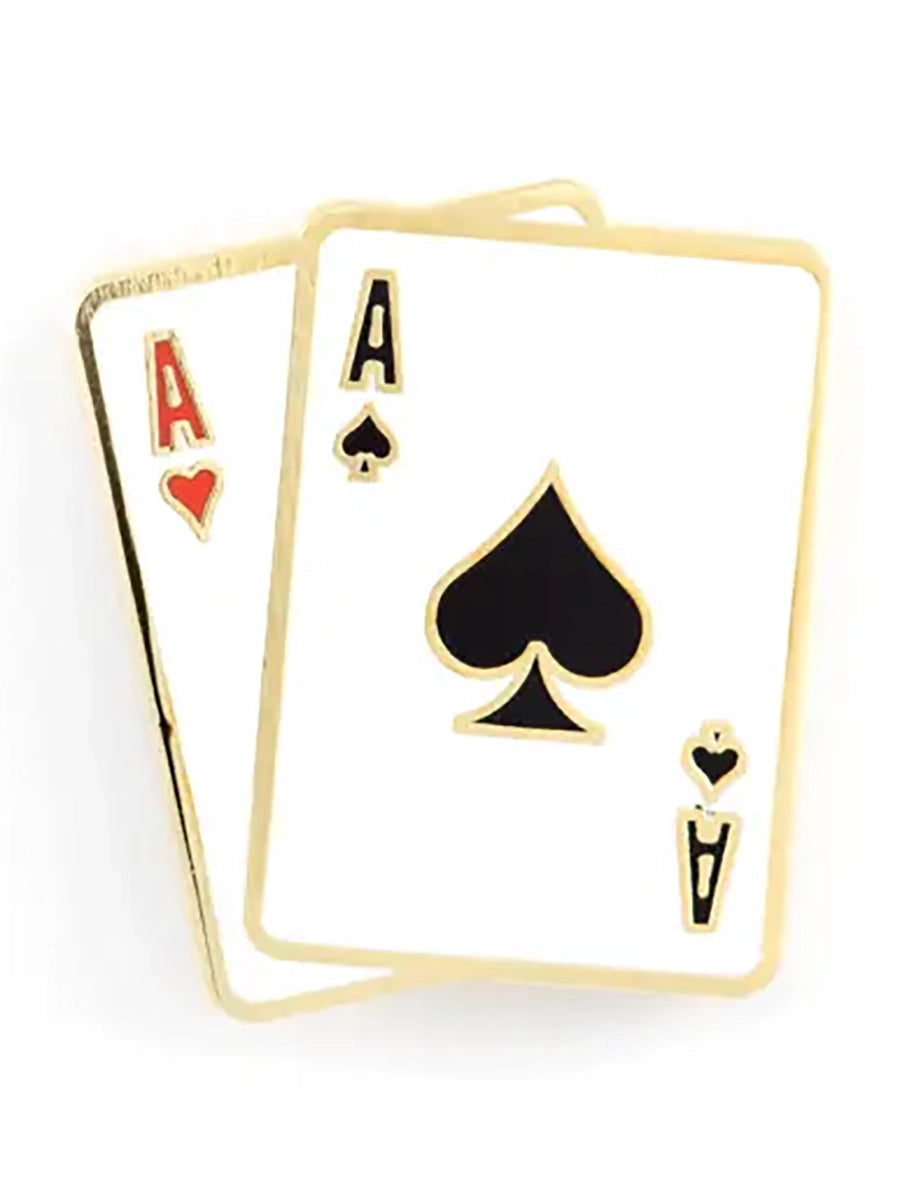 Aces Enamel Pin