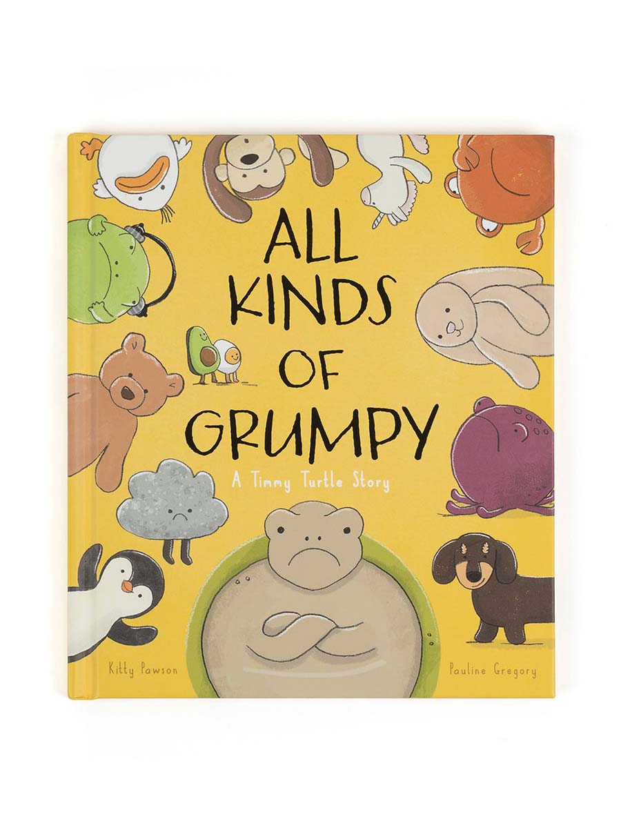 Jellycat "All Kinds of Grumpy" Book
