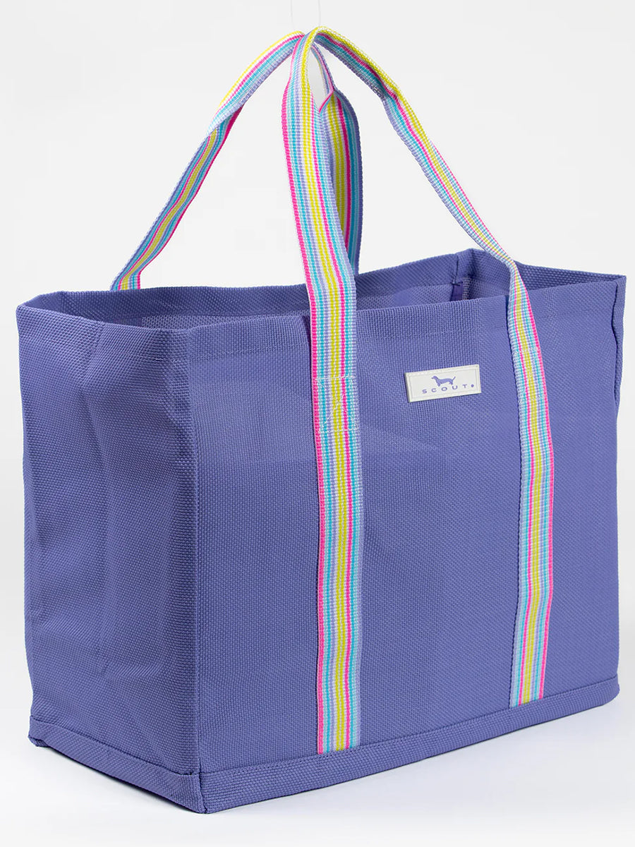 Large Purple Scout Tote Bag