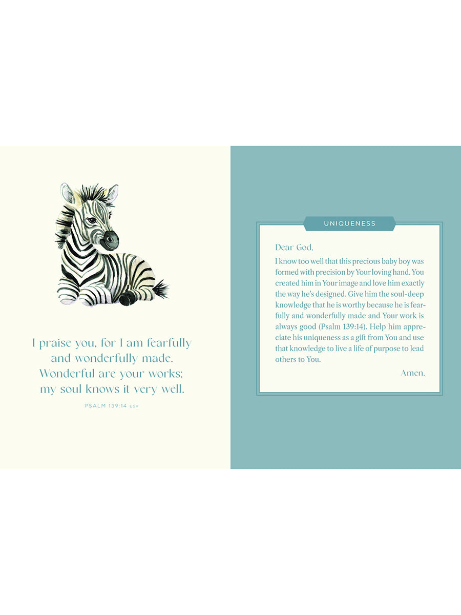 Prayers For My Baby Boy Book