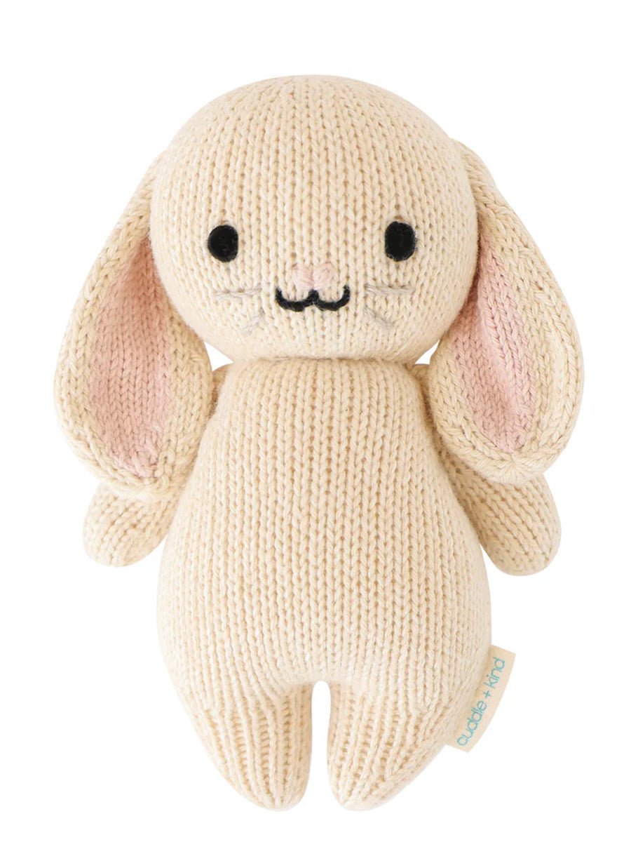 cute knitted bunny for babies and kids