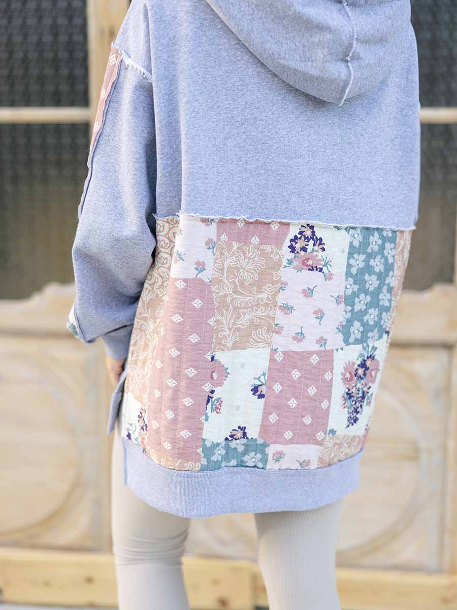 Patchwork Hoodie