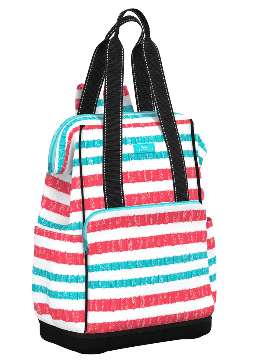 Striped Scout Play It Cool Backpack Cooler