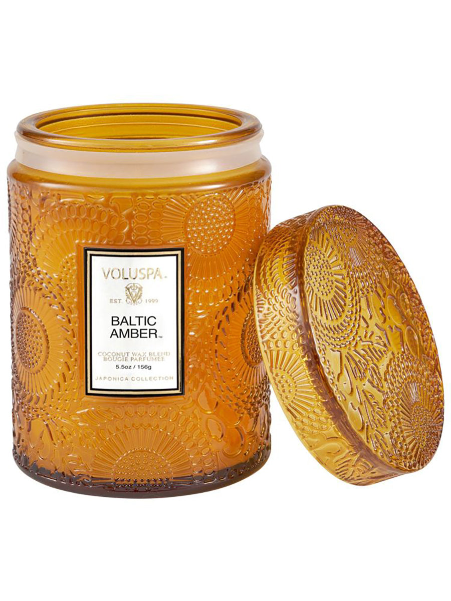 Voluspa Amber Glass Candle