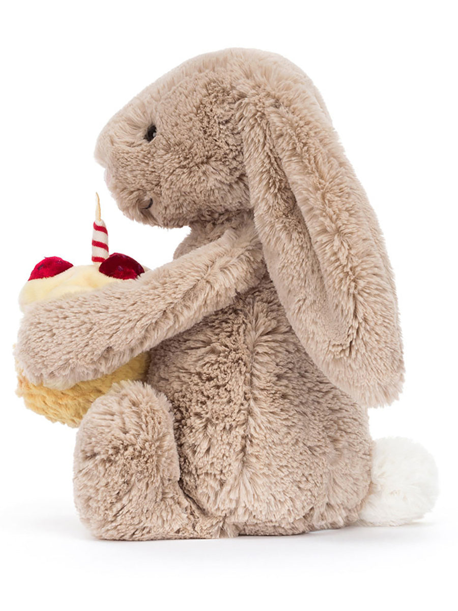 Jellycat Bashful Beige Birthday Bunny