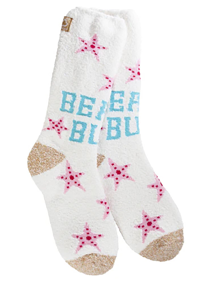 WSS Cozy Crew Beach Bum Socks