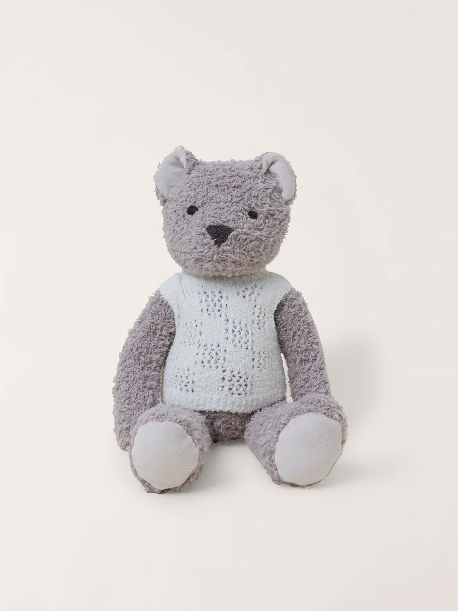 CozyChic® Bear Buddie with Vest, Taupe/Cream