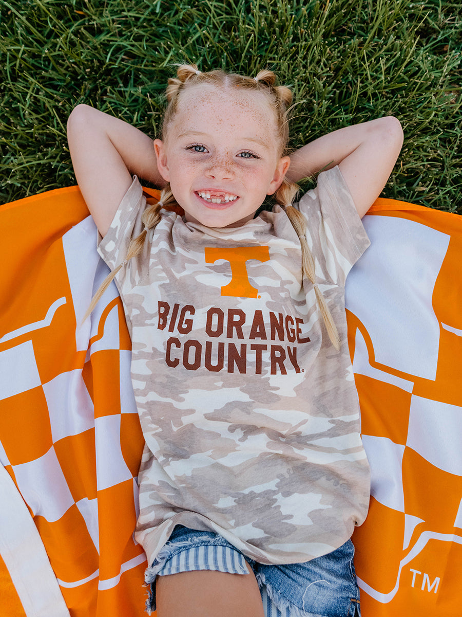 "Big Orange Country" Camo Short-Sleeve T-Shirt, Toddler & Youth