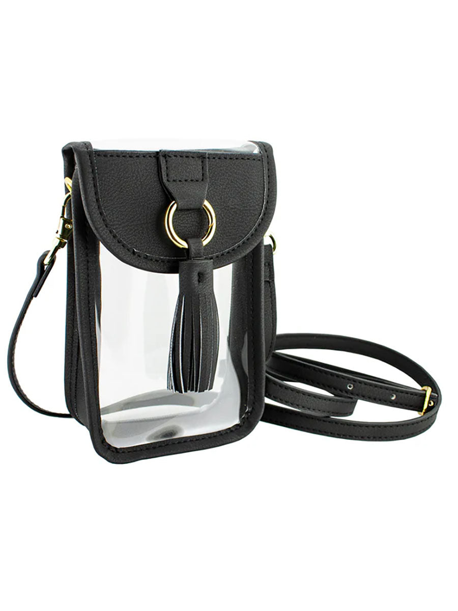 Cellphone Crossbody with Black Accents