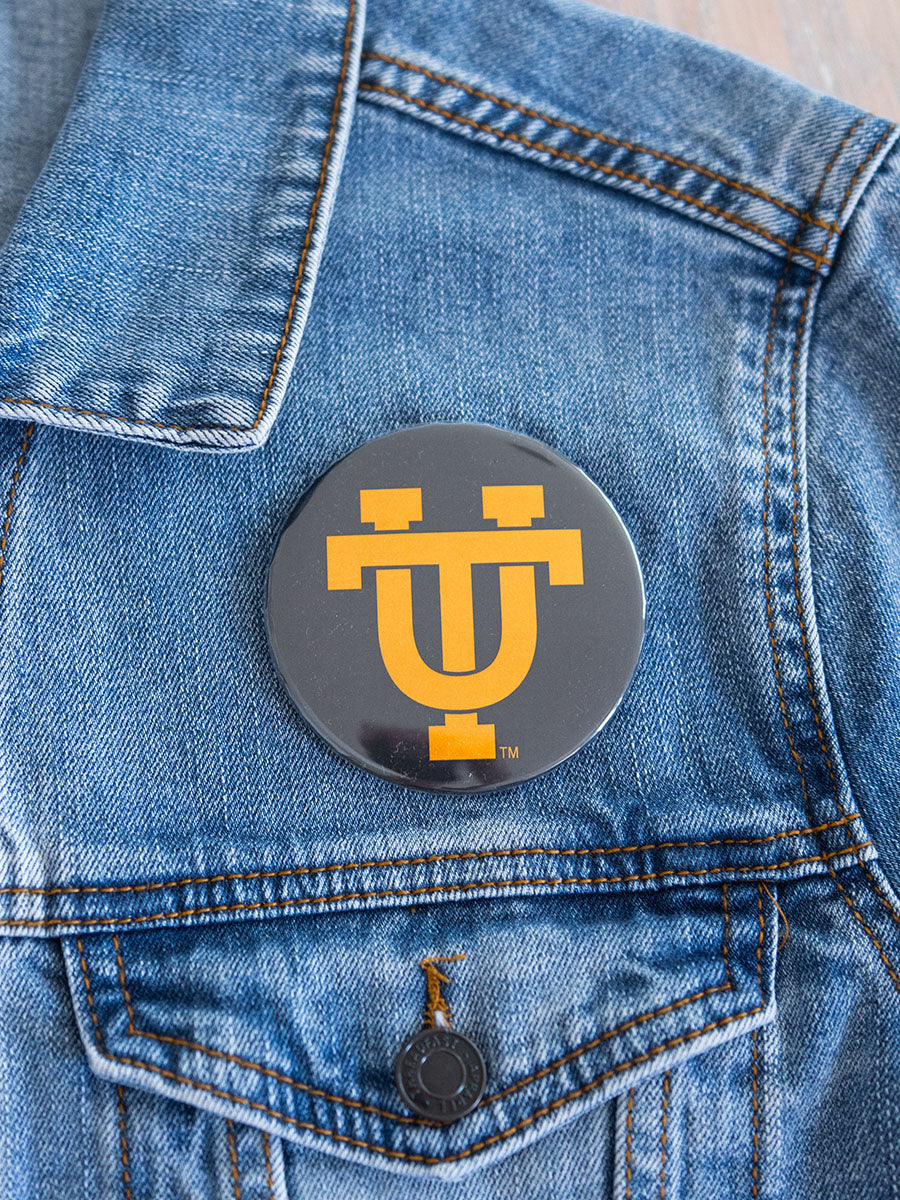 3" Orange UT Interlocking Logo Button (3 Colors)